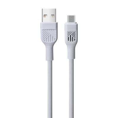 kaufen AC 10W Ausgang Robustes Weißes Micro-USB-Kabel mit Anti-Bruch-Design Anpassbare OEM-Unterstützung online manufacture