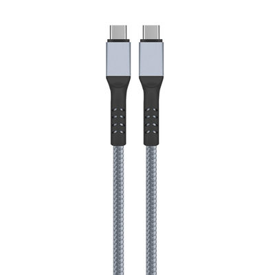 Buy Fast Charging CC60W / CL27W Braided Charging Cable Type C To Type C / Lightning online manufacture