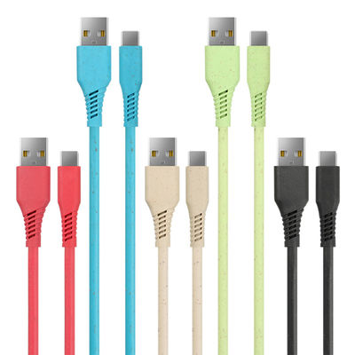 Buy Biodegradable 1M Multi Function Charging Cable For USB To Lightning / Android / Type C online manufacture