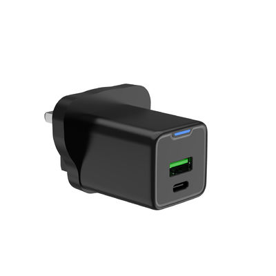 Buy 45W Fast Charge GaN USB Charger 100V - 240V Type C Fast Charging Power Block Plug online manufacture