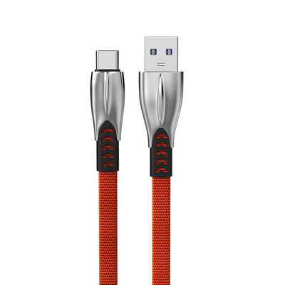 खरीदें OEM 1M / 2M USB चार्जिंग केबल 2A / 3A फास्ट चार्जिंग USB डेटा ट्रांसफर केबल online manufacture