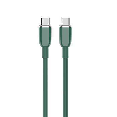 acheter Cable de charge en silicone tressé 3A CC60W / CL27W Cable de transfert de données à grande vitesse online manufacture