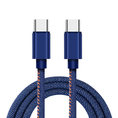 comprare Cable di carica e trasferimento dati in alluminio intrecciato 20W 60W per la ricarica USBC-C/C-C online manufacture