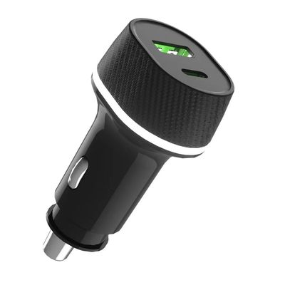 comprar 2025 LX Marca PD 18W Portas duplas únicas Tipo C USB A 20W QC Carro carregador de carregamento rápido Liga de alumínio online manufacture