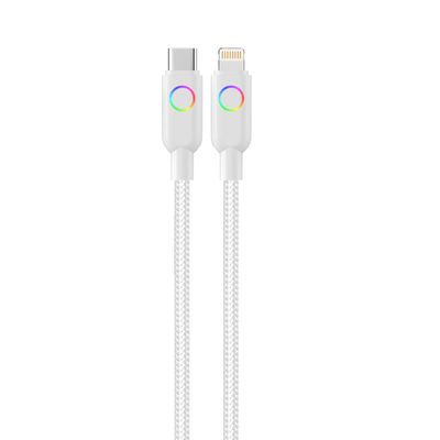 주문 개인화 된 RGB 엮인 전화 충전 케이블 - 1m 및 2m 옵션 사용자 정의 online manufacture
