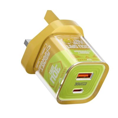 Buy 30W PD Fast Charger Tiny Powerful USB-C Wall Charger for iPhone 15/14/Android Safety Features Over-voltage Protection online manufacture