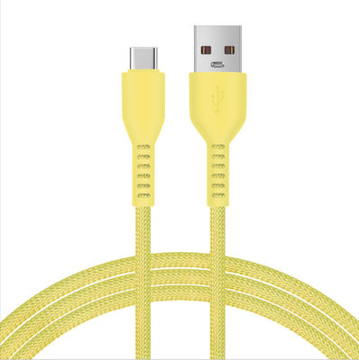 Beli 6.6ft/2M Extra Long Braided Silicone USB Kabel Disesuaikan OEM Dukungan Kompatibilitas Universal online manufacture