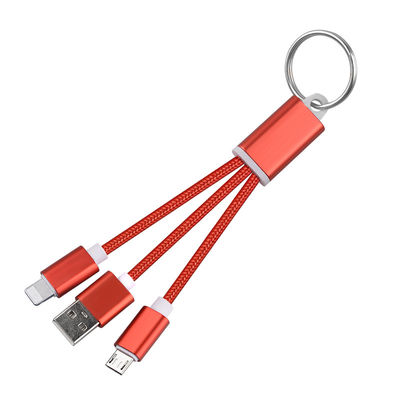 USB2.0 ब्रैटेड चार्जिंग केबल USB टू लाइटिंग/माइक्रो 0.8M/OEM 5V2A/5V3A लाल/नीला/OEM अनुकूलित समर्थन