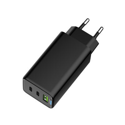 Customized GaN USB Charger Fast Charging 65W 2 USB C Port Wall Charger