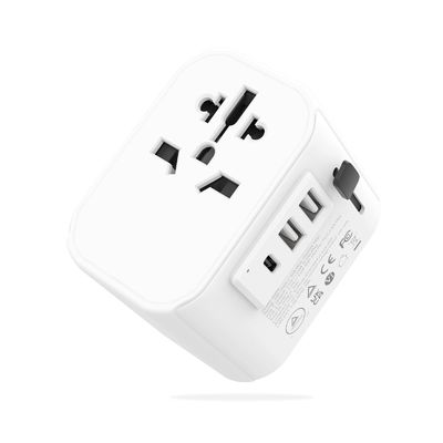 All In One Portable Universal Travel Adapter International Wall Charger AC Outlet Plugs