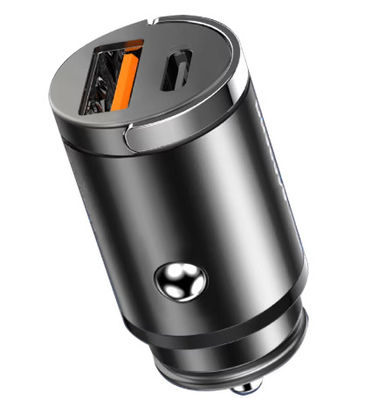 ABS Material Fast-Charging Smartphone Car Charger with Customized Options and OEM Support