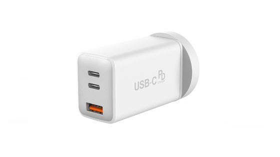 3 Port Fast Charging Wall Charger 65W USB C Adapter Wall Charger USB A