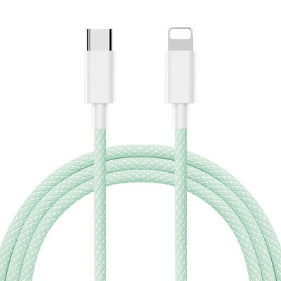 Fast Charging Braided Type C USB C Data Cables 1M 2M 3M 60W PD Charger Cable