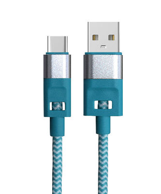 1m Braided USB 2.0 Charging Cable 5V 2A/5V 3A USB A Data Cable for Mobile Phone Charging Customizable