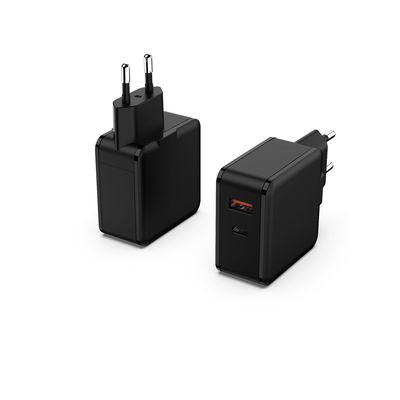 2025 LX-Brand 45W Dual Ports USBA And USBC OEM Fast Charging Power Block Wall Charger Fast Type C Wall EU Plug Adapter