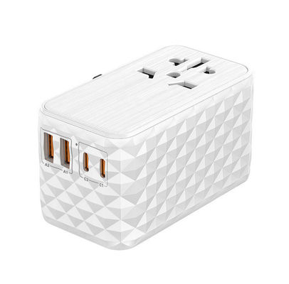White Universal Travel Charger for All Electronics Stay Connected on the Go