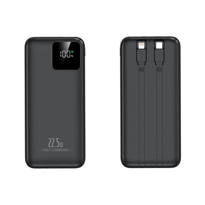 दोहरी तार सुपर फास्ट चार्ज के साथ 20000mAh पावर बैंक अपने सभी उपकरणों के लिए तेजी से चार्ज जारी करें अनुकूलित OEM समर्थन