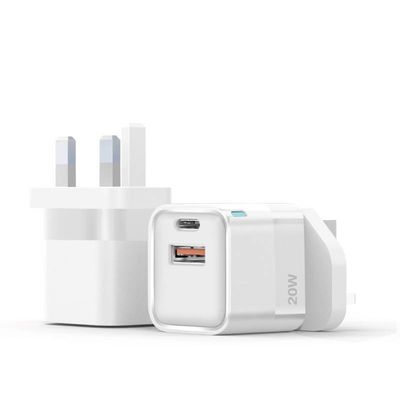 PD20W A+C GaN Fast Charger Multi-Port Compatibility ABS Customized