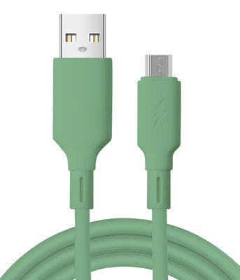 1M Green USB To Micro USB Cable Charge With Ease Customized and OEM Support