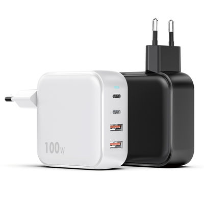 100W Fast Charging Station – Dual USB-A + Dual USB-C | Charge 4 Gadgets Simultaneously
