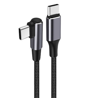 90° Angled USB - C To USB - C Cable: Game - Changing Charging & Data Sync