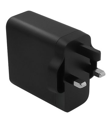 45W UK 4-Port Fast Charger 3x Type C 1x USB-A Compatible with MacBook iPhone iPad