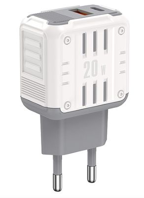 Multi - Voltage 20W Charger A+C, QC & PD Supported for USA, UK, Europe & Australia Travel