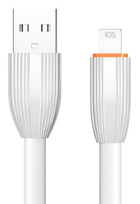 White USB Cable With Inspired Shell Design C-C20V3A 60W Max/C-L 9V3A 27W Max