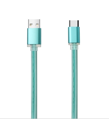  USB Cable with Transparent Cable Body 1m Length